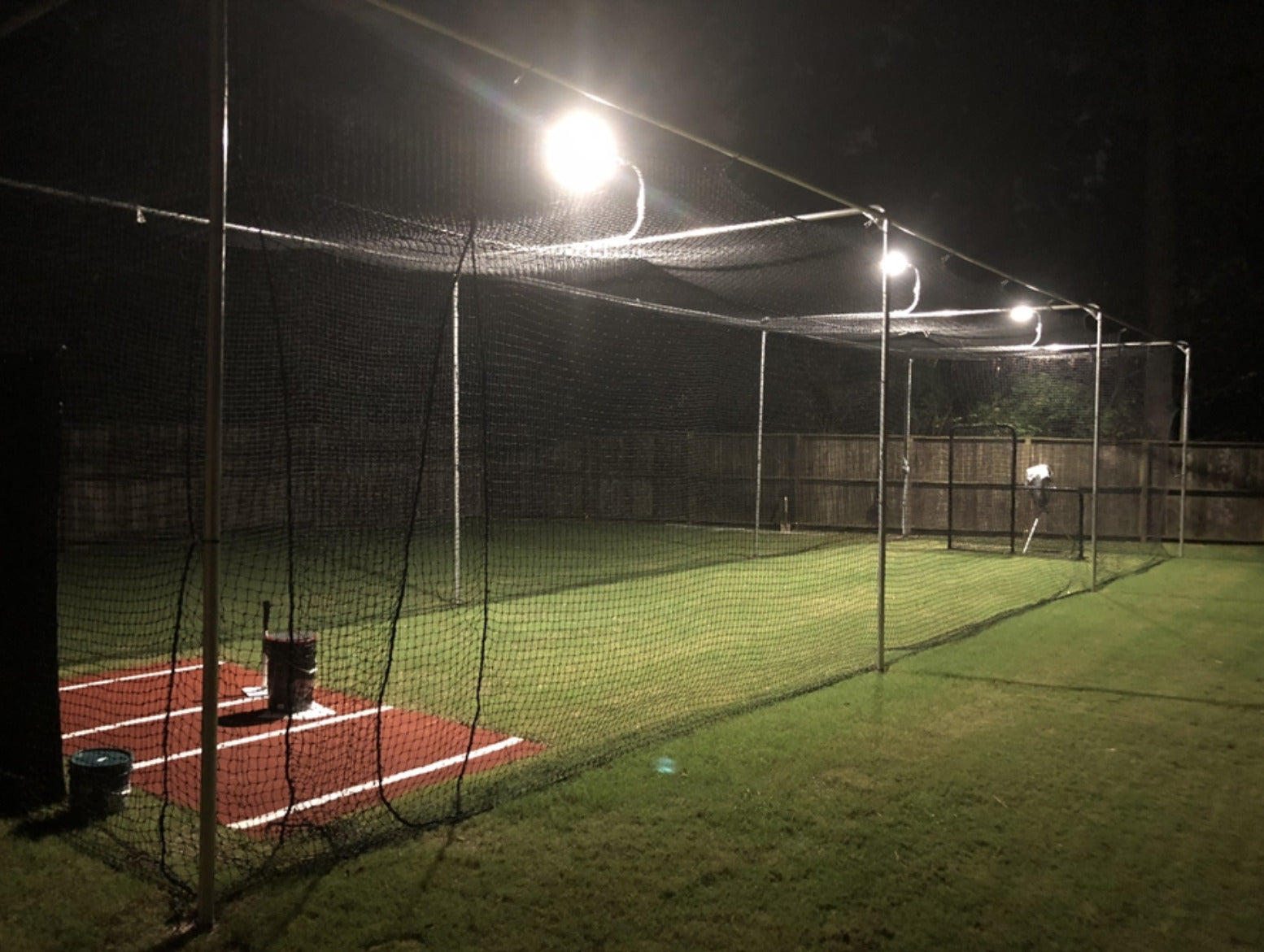 Great Looking Backyard Batting Cage