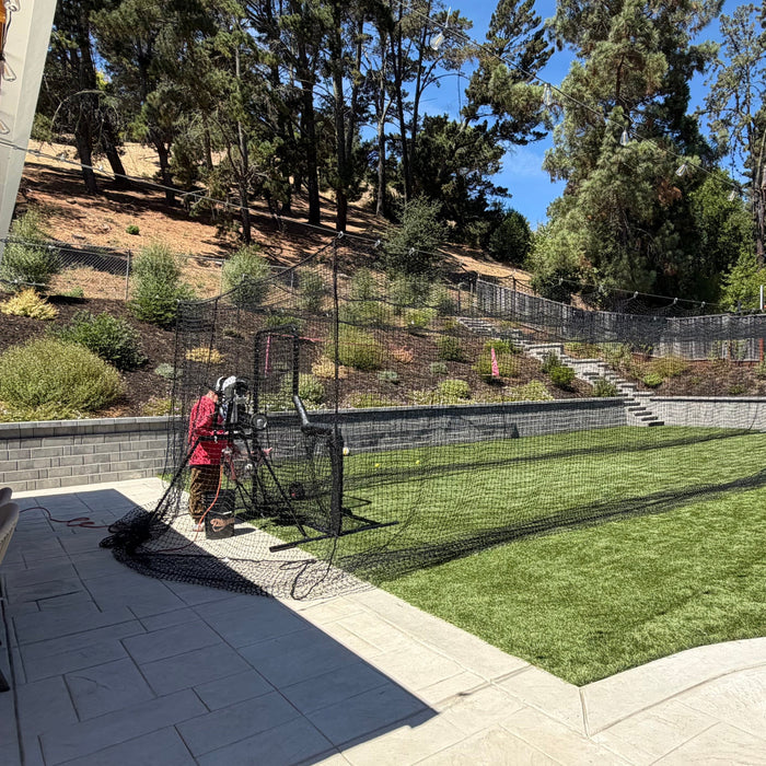 The "Wife Approved" Backyard Batting Cage