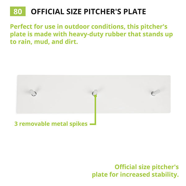 Champion Official Size Pitcher's Rubber