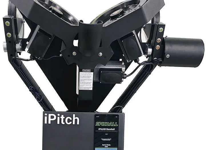 Spinball Wizard iPitch Smart 3-Wheel Pitching Machine