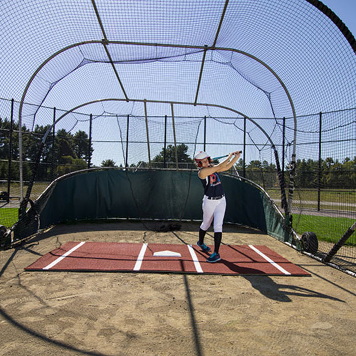 7x12 Batters Box Turf Mat (Throw Down Plate)