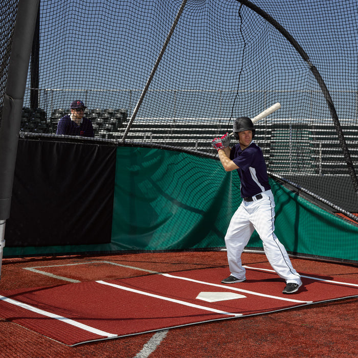 7x12 Batters Box Turf Mat (Throw Down Plate)