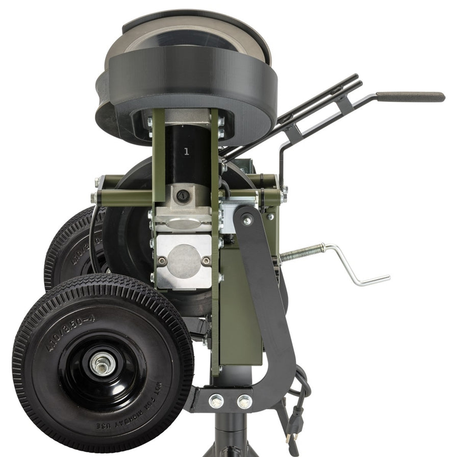 ATEC M3X 2.0 3-Wheel Baseball Pitching Machine on Tripod | HittingWorld.com