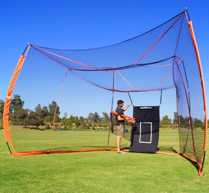 Turtle Back Stop Bownet Portable Baseball / Softball Big Daddy Backstop | HittingWorld.com