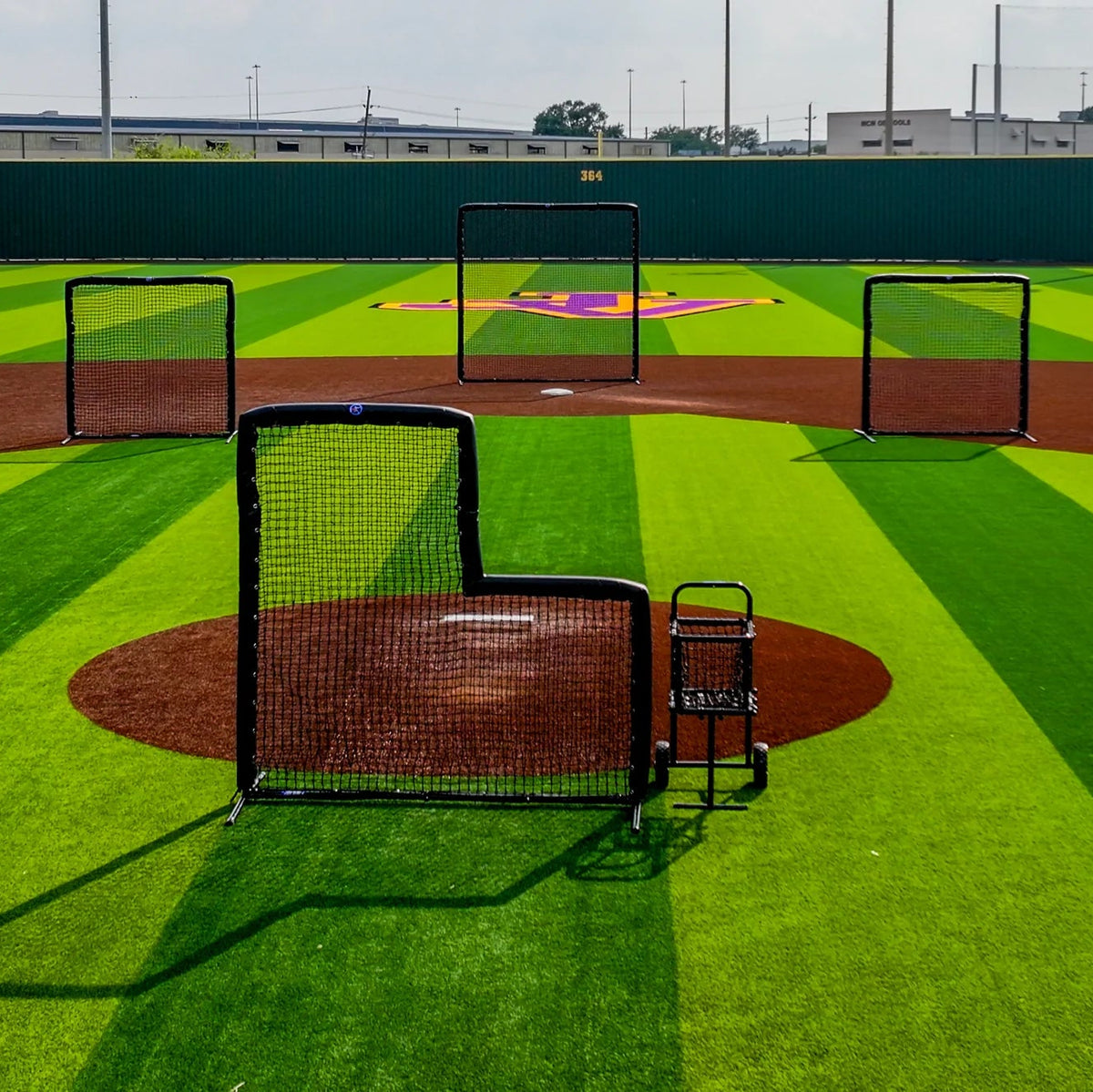 Muhl BP PREMIUM Infield Screen Package | HittingWorld.com