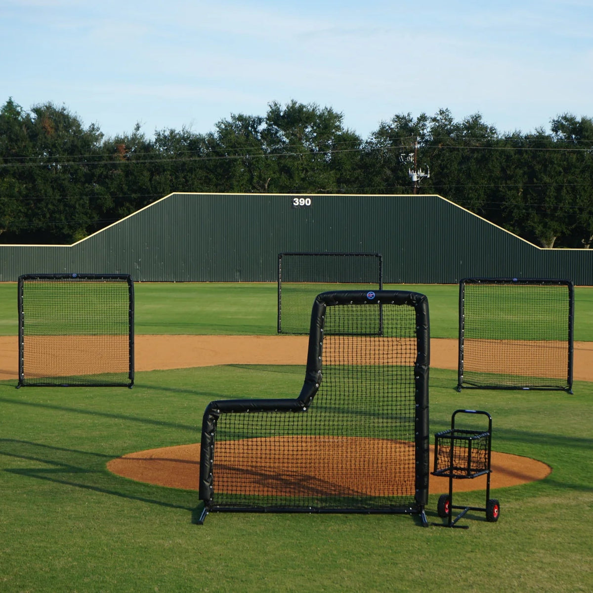 Muhl BP PRO Infield Screen Package | HittingWorld.com