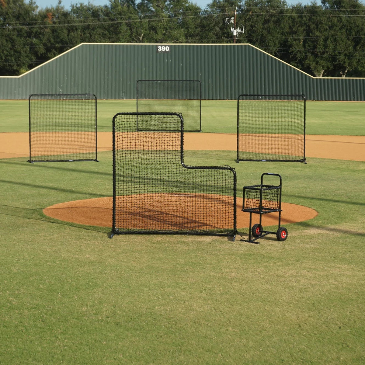 Muhl BP VARSITY Infield Screen Package | HittingWorld.com