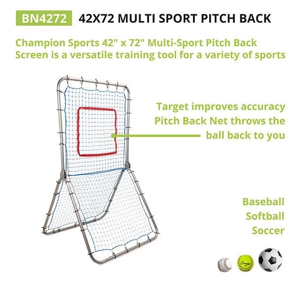 Champion Multi Sport Net Pitch Back Screen