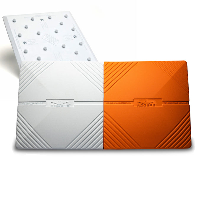 Rogers BreakAway Double First Base With Base Plate – Orange
