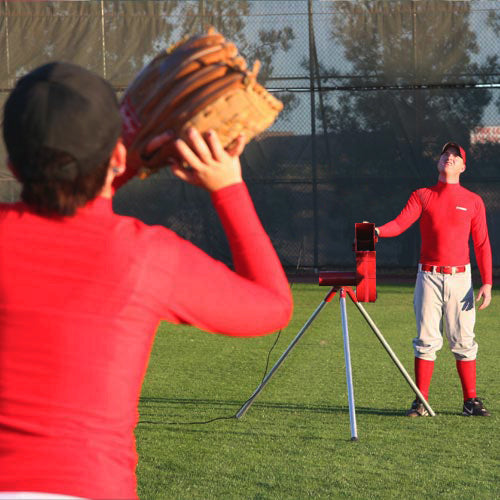 Heater Baseball / Softball Combo Pitching Machine w/ Ball Feeder