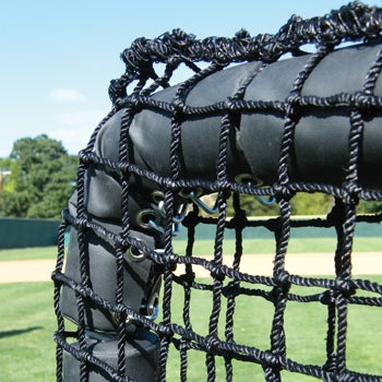 JUGS Protector Series C-Shape Softball Screen w/ Wheels