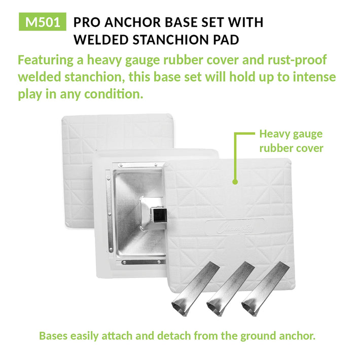 Champion Pro Anchored Bases (Set of 3)