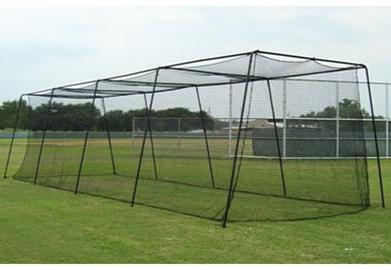 40' Batting Cage & Frame with #36 Net