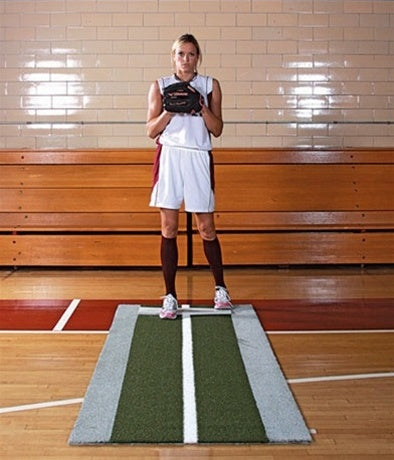 Jennie Finch Pitching Lane Pro Softball Pitching Mat