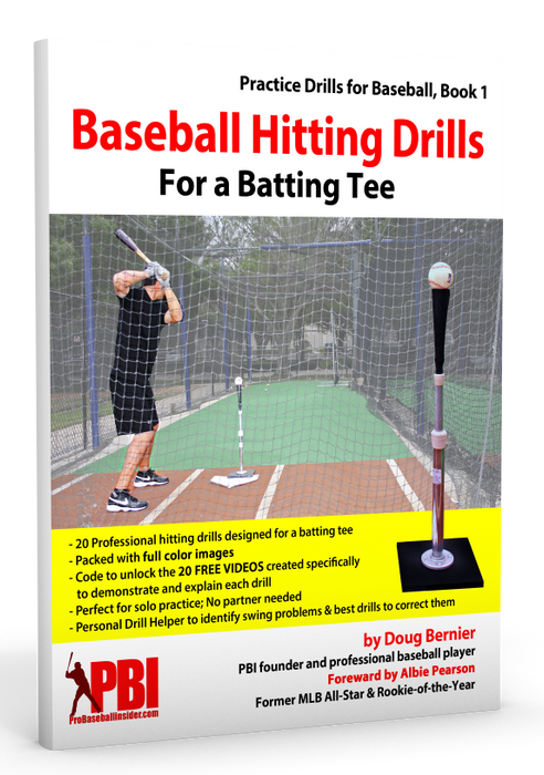 Baseball Hitting Drills for Batting Tees - Ebook or Paperback