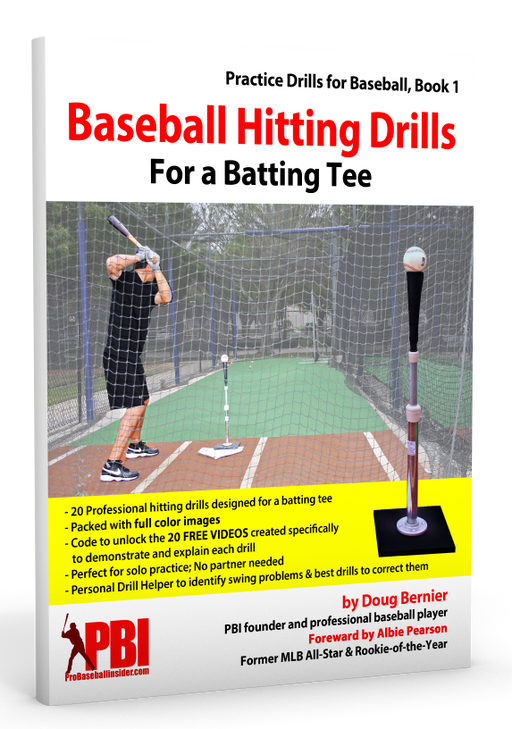 Baseball Hitting Drills for Batting Tees - Ebook or Paperback