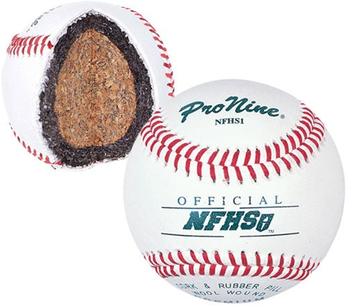 Pro Nine NFHS1 Practice Baseballs - Dozen