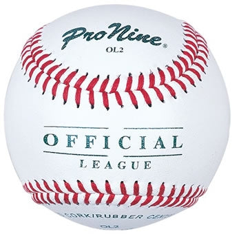 Pro Nine OL2 Official League Youth Baseballs - Dozen | HittingWorld.com