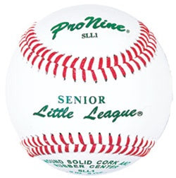 Pro Nine SLL1 Senior Little League Official Game Baseballs - Dozen