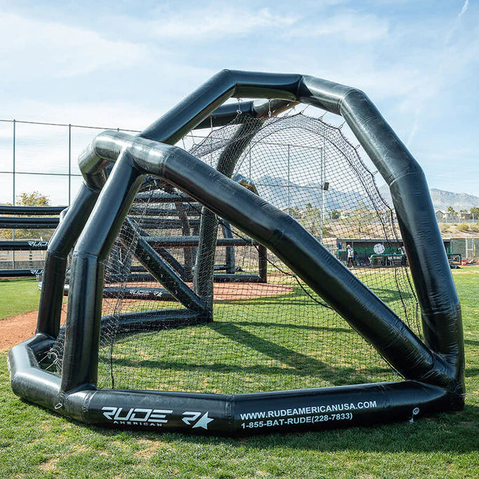 Rude American Inflatable Turtle Backstop (18.6W x 12H x 12L)