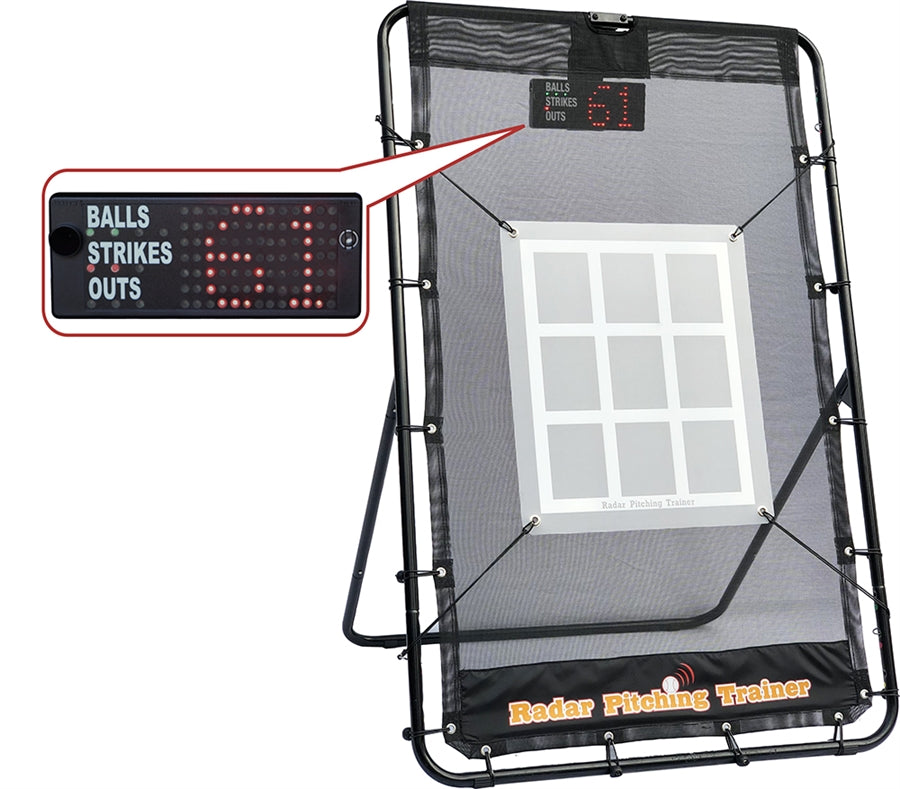 Varsity Radar Pitching Trainer, Pitching Target & Virtual Umpire ...