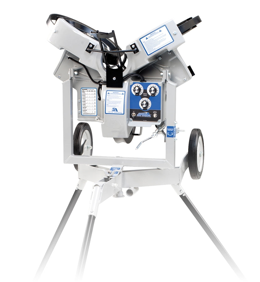 HACK ATTACK 3-Wheel Baseball Pitching Machine | HittingWorld.com