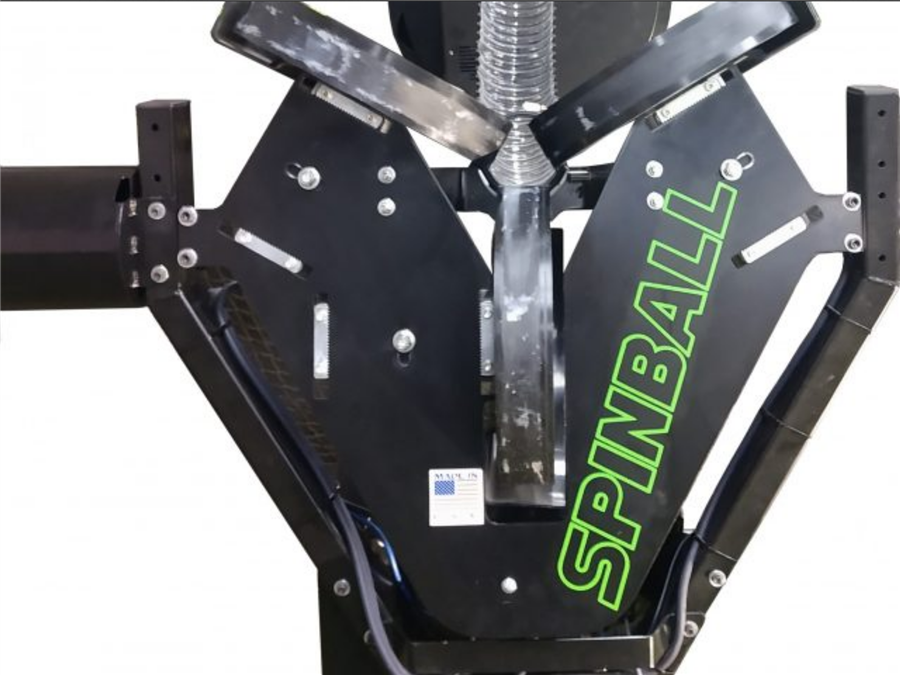 Spinball High Capacity Barrel Ball Feeder - Baseball