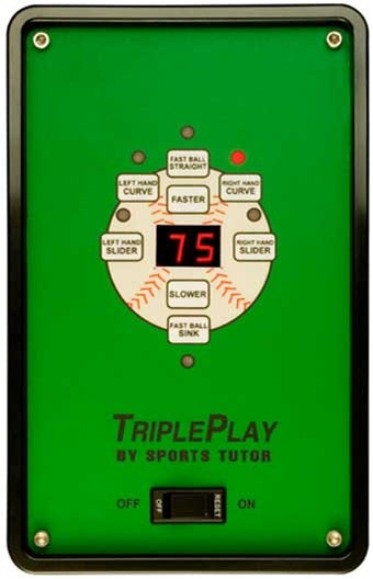 Triple Play PRO 3-Wheel Baseball Pitching Machine