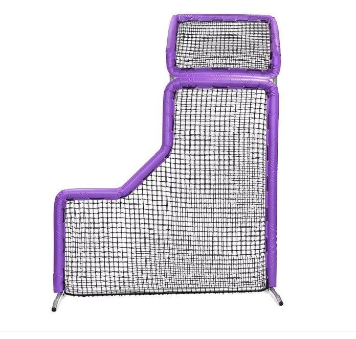 BULLET 7x7 Padded L-Screen w/ Overhead Protector