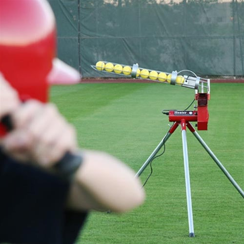 Heater Baseball Pitching Machine w/ Ball Feeder