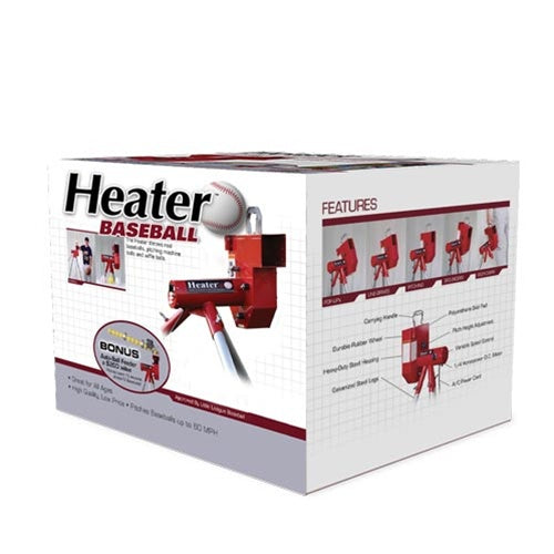 Heater Baseball Pitching Machine w/ Ball Feeder