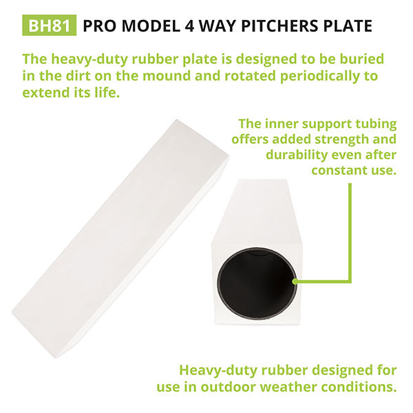 Champion Pro Model 4-Way Pitching Rubber