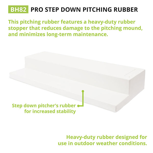 Champion Pro Step Down Pitching Rubber