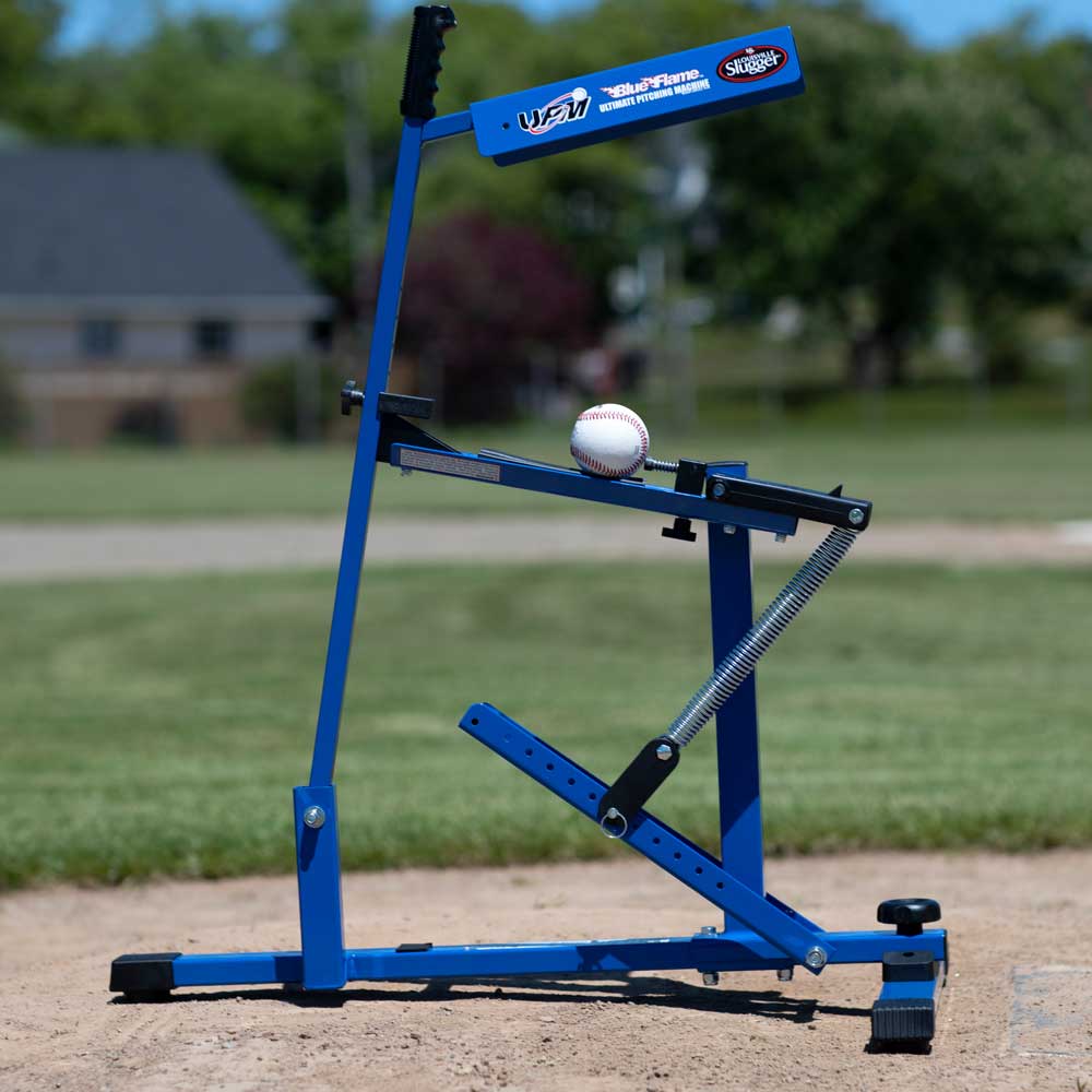 ⑤ Blue Flame Ultimate Pitching Machine Blue Flame Ultimate Pitching Machine | HittingWorld.com