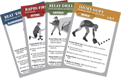 CoachDeck Baseball Practice Drill Cards