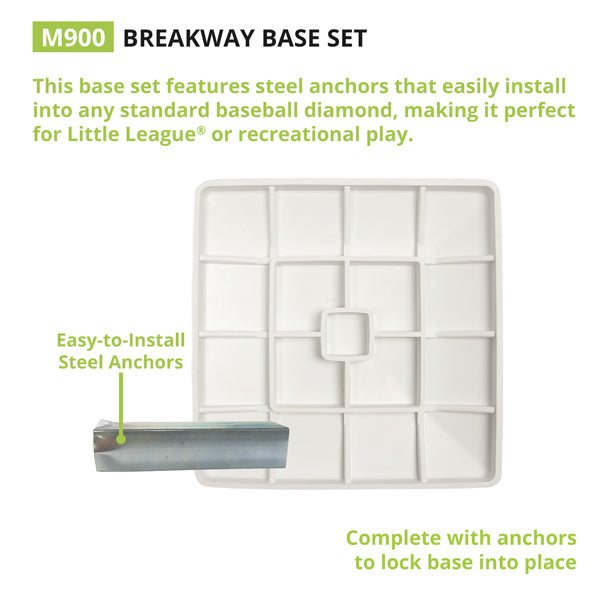 Champion Breakaway Bases - Set of 3