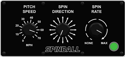 Spinball  SPINNY MINI 3-Wheel Pitching Machine