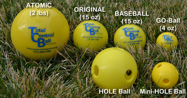 Total Control Sports TCB Weighted Plyo Ball Set - 6 Pack